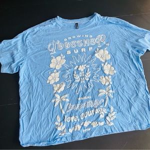 H and M Oversized Graphic T-Shirt